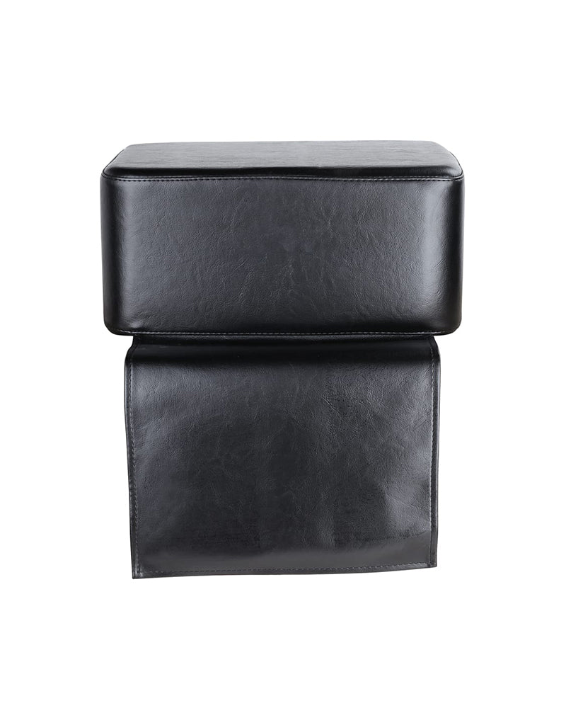 Svart Barnkudde - Universal storlek för frisörstol